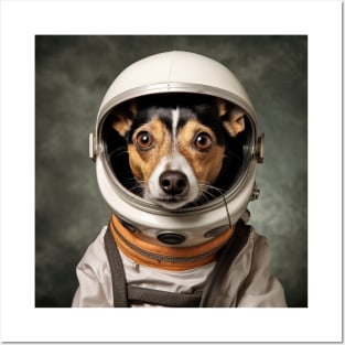 Astro Dog - Toy Fox Terrier Posters and Art